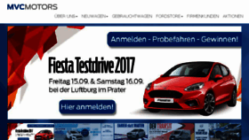 What Mvcmotors.at website looked like in 2017 (6 years ago)
