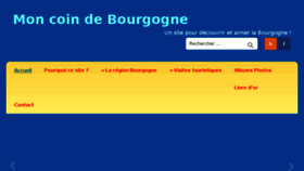What Mon-coin-de-bourgogne.fr website looked like in 2017 (6 years ago)