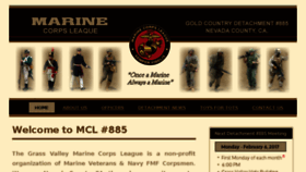 What Mcl885.org website looked like in 2017 (6 years ago)