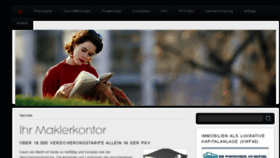 What Maklerkontorherford.de website looked like in 2017 (6 years ago)