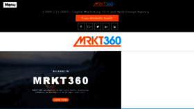 What Mrkt360.com website looked like in 2017 (6 years ago)