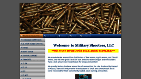 What Militaryshooters.com website looked like in 2017 (6 years ago)