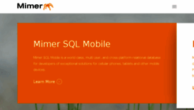 What Mimer.se website looked like in 2017 (6 years ago)