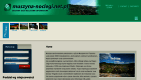 What Muszyna-noclegi.net.pl website looked like in 2017 (6 years ago)