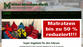 What Moebelmitnahmemarkt.de website looked like in 2017 (6 years ago)