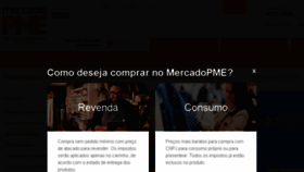 What Mercadopme.com.br website looked like in 2017 (6 years ago)
