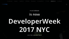 What Mobileweek.co website looked like in 2017 (6 years ago)