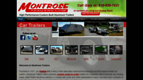 What Montrosetrailers.com website looked like in 2017 (6 years ago)