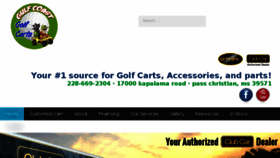 What Mississippigolfcart.com website looked like in 2017 (6 years ago)