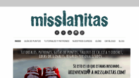 What Misslanitas.com website looked like in 2017 (6 years ago)