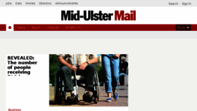 What Midulstermail.co.uk website looked like in 2017 (6 years ago)