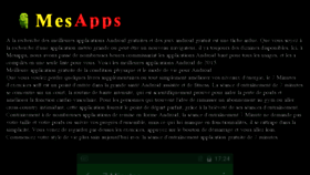 What Mesapps.com website looked like in 2017 (6 years ago)