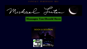 What Michaellutin.com website looked like in 2017 (6 years ago)