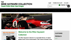 What Mikehaywardcollection.com website looked like in 2017 (6 years ago)