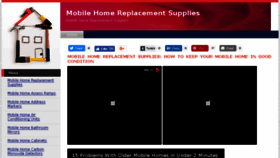 What Mobilehomereplacementsupplies.com website looked like in 2017 (6 years ago)