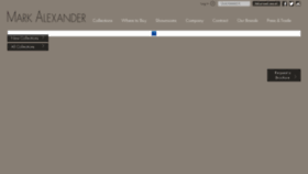 What Markalexander.com website looked like in 2017 (6 years ago)
