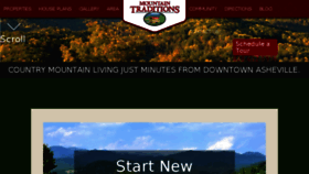 What Mountaintraditionsnc.com website looked like in 2017 (6 years ago)
