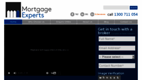What Mortgageexpertsonline.com.au website looked like in 2017 (6 years ago)