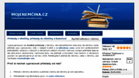 What Mojenemcina.cz website looked like in 2017 (6 years ago)