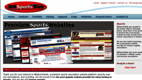 What Mbsportsweb.ca website looked like in 2017 (6 years ago)