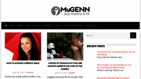 What Mugenn.com website looked like in 2017 (6 years ago)
