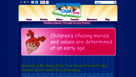 What Myyoungchild.org website looked like in 2017 (6 years ago)