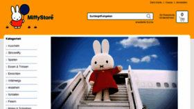 What Miffystore.de website looked like in 2017 (6 years ago)