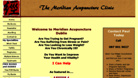 What Meridian-acupuncture-clinic.com website looked like in 2017 (6 years ago)