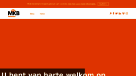 What Mkb.nl website looked like in 2017 (6 years ago)