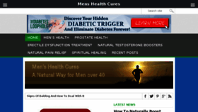 What Menshealthcures.com website looked like in 2017 (6 years ago)