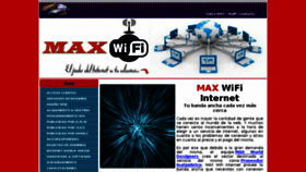 What Maxwifi.com.ar website looked like in 2017 (6 years ago)
