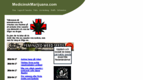 What Medicinskmarijuana.com website looked like in 2017 (6 years ago)
