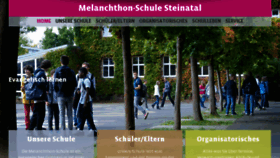 What Melanchthon-schule.de website looked like in 2017 (6 years ago)