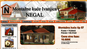 What Montaznekuce-negal.com website looked like in 2017 (6 years ago)
