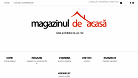 What Magazinuldeacasa.com website looked like in 2017 (6 years ago)