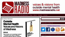 What Madnessradio.net website looked like in 2017 (6 years ago)