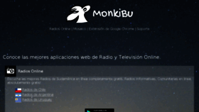 What Monkibu.net website looked like in 2017 (6 years ago)