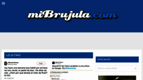 What Mibrujula.org website looked like in 2017 (6 years ago)