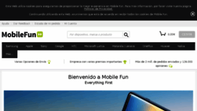 What Mobilefun.es website looked like in 2017 (6 years ago)