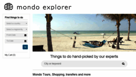 What Mondoexplorer.com website looked like in 2017 (6 years ago)