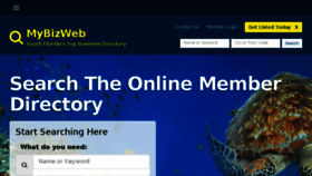 What Mybizweb.com website looked like in 2017 (6 years ago)