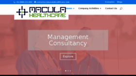 What Maculahealthcare.com website looked like in 2017 (6 years ago)