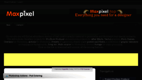 What Maxpixel.top website looked like in 2017 (6 years ago)