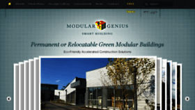 What Modulargenius.com website looked like in 2017 (6 years ago)