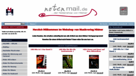 What Musikverlag-hildner.de website looked like in 2017 (6 years ago)