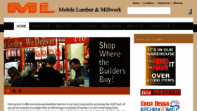 What Mobilelumber.com website looked like in 2017 (6 years ago)
