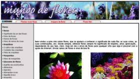 What Mundodeflores.com website looked like in 2017 (6 years ago)