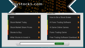 What Mystocks.com website looked like in 2017 (6 years ago)