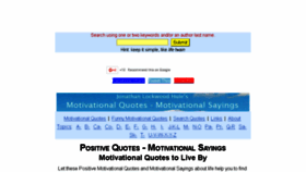 What Motivational-quotes-sayings.com website looked like in 2017 (6 years ago)