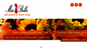 What Miabellabaskets.com website looked like in 2017 (6 years ago)